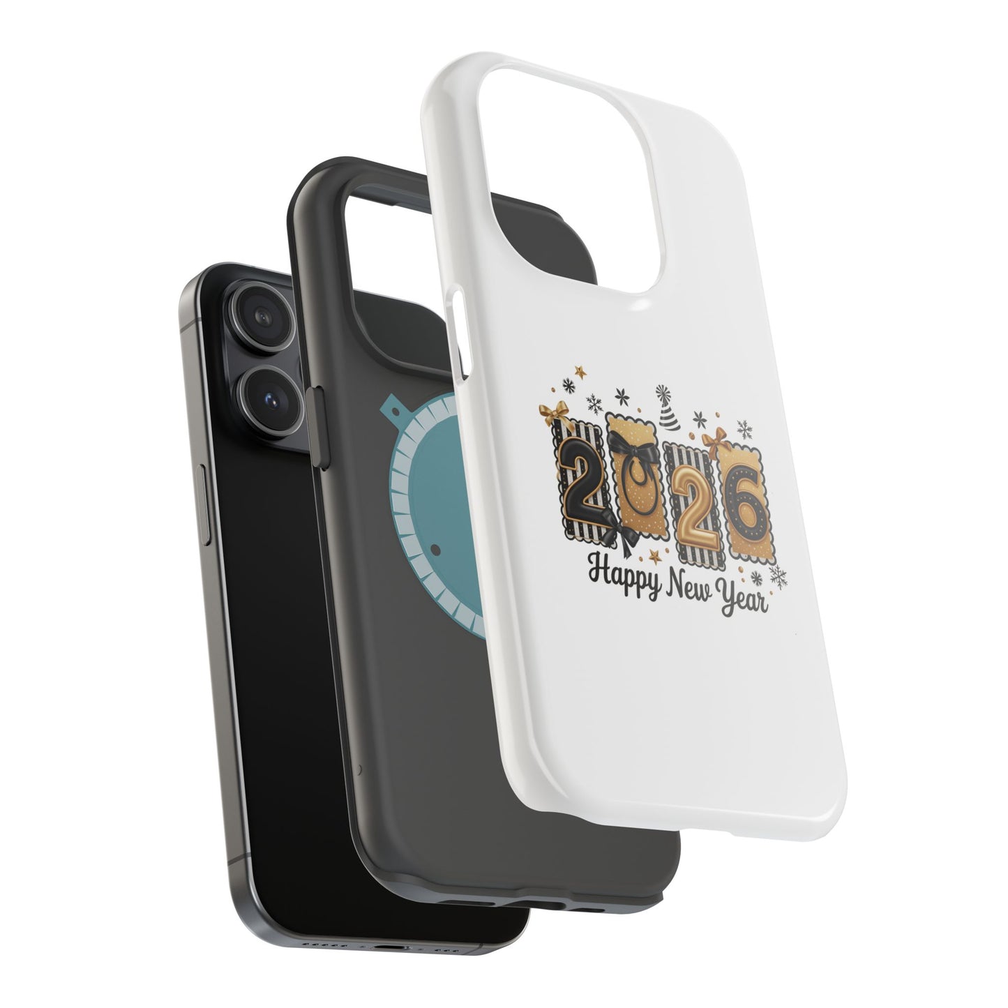 2026 Happy New Year Phone Case | Magnetic Impact-Resistant Case