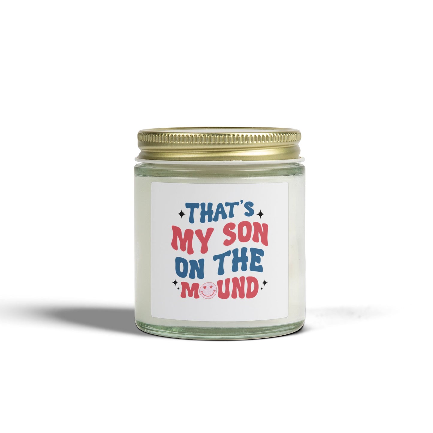 That My Son On The Mound Candle | Coconut Apricot Wax 4oz 9oz