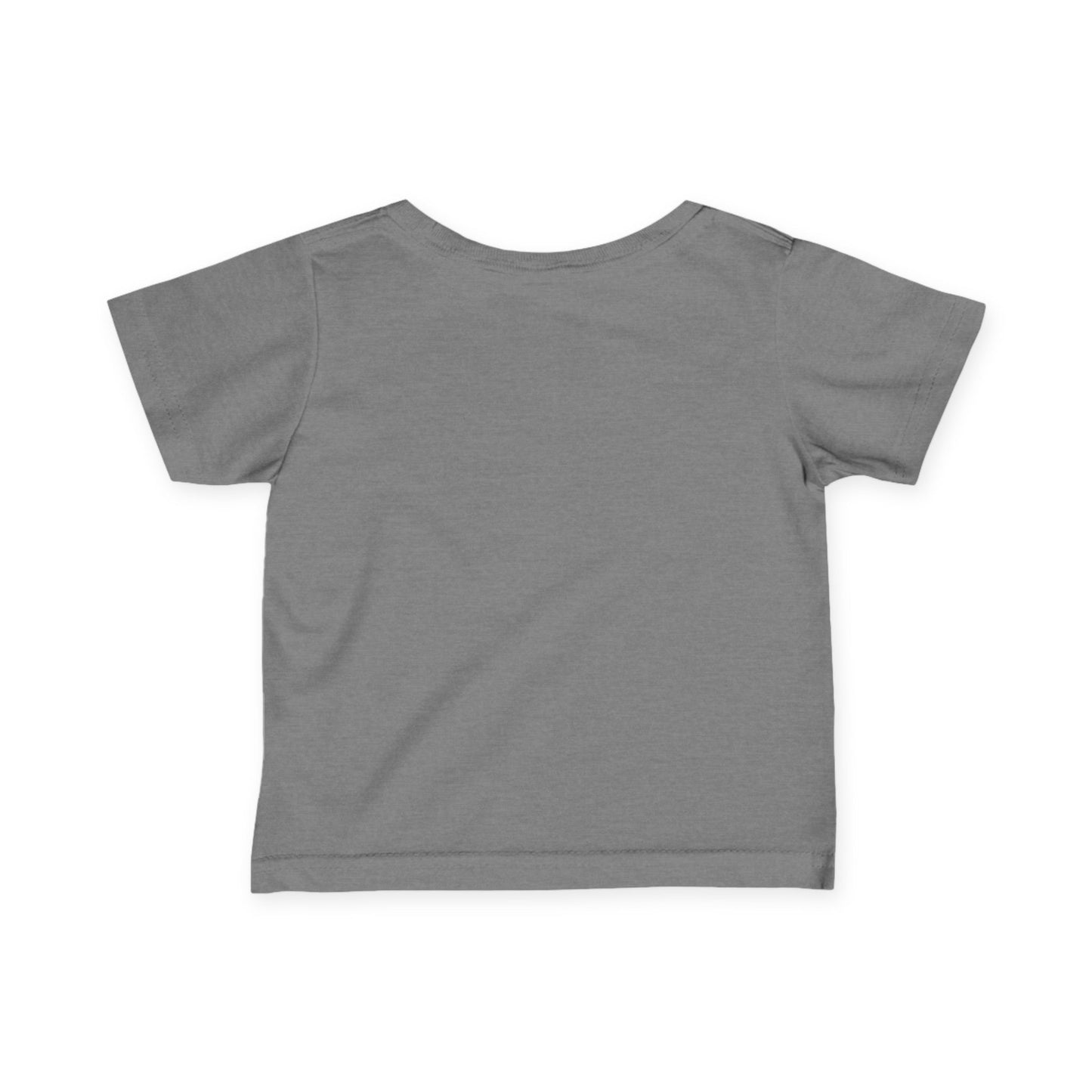 Infant Tee — Pink Floral Crown Baby Shirt
