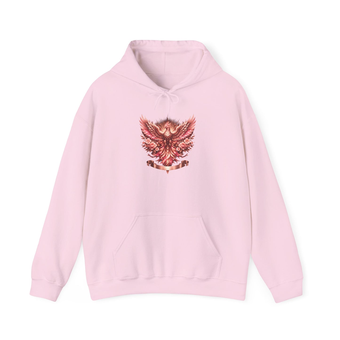 Red Phoenix Graphic Hoodie — Mythical Firebird Sweatshirt