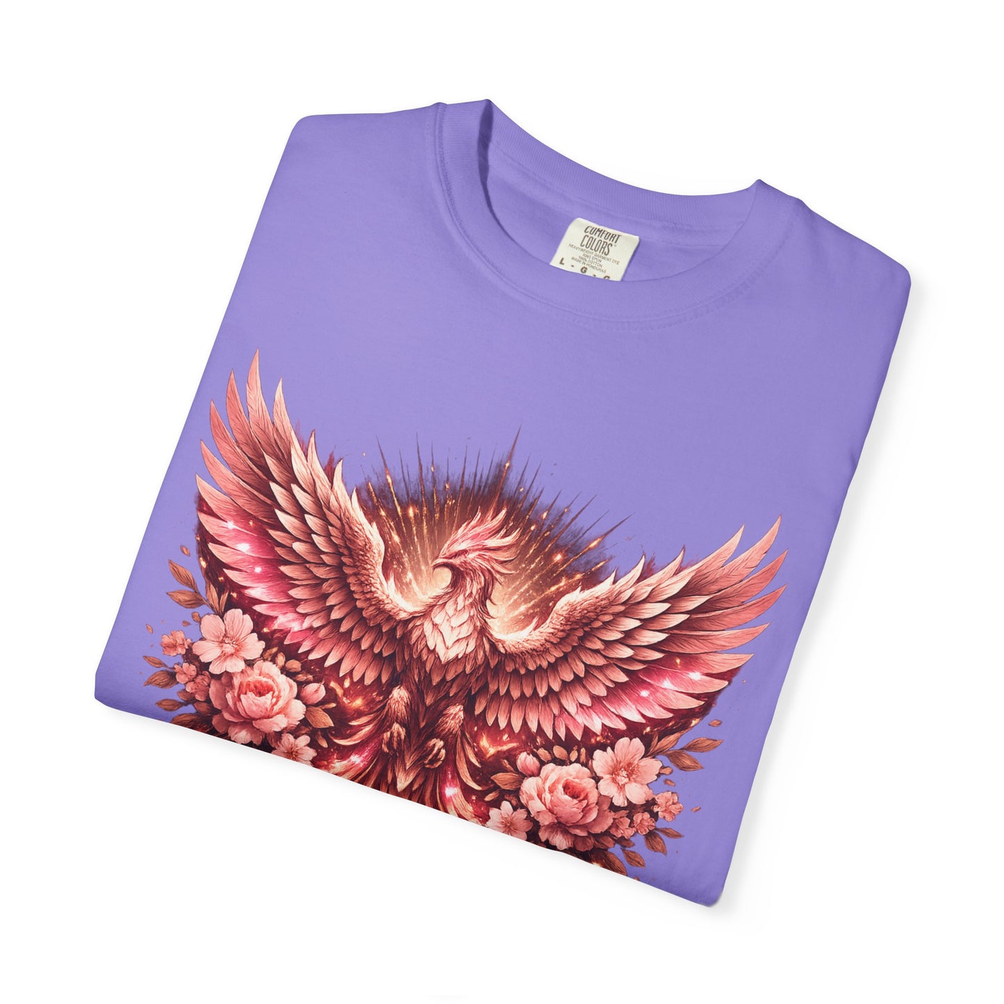 Phoenix Floral T-Shirt — Rising Phoenix Graphic Tee