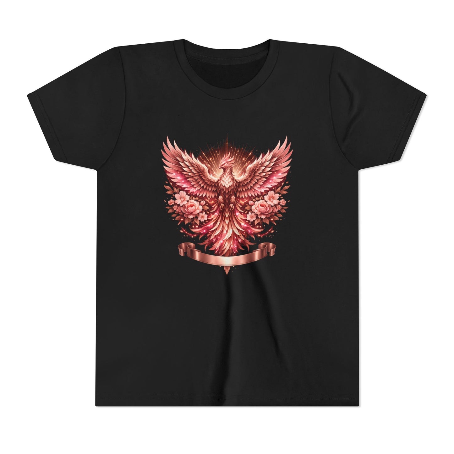 Youth Tee — Red Phoenix Graphic Kids T-Shirt