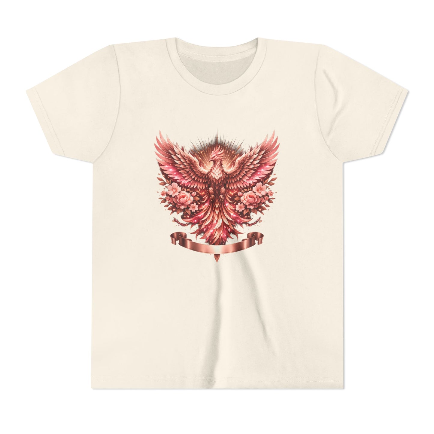 Youth Tee — Red Phoenix Graphic Kids T-Shirt