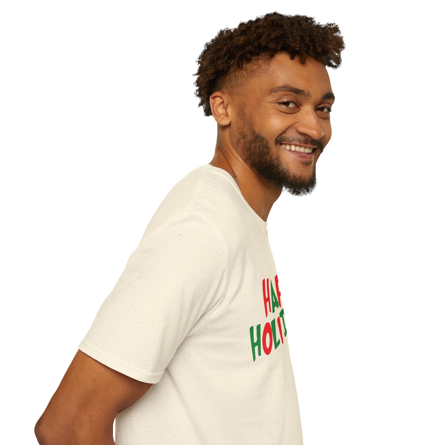 Happy Holidays! Holiday T-Shirt — Red & Green Festive Graphic
