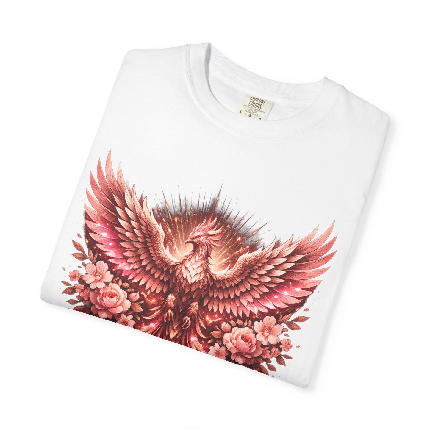 Phoenix Floral T-Shirt — Rising Phoenix Graphic Tee