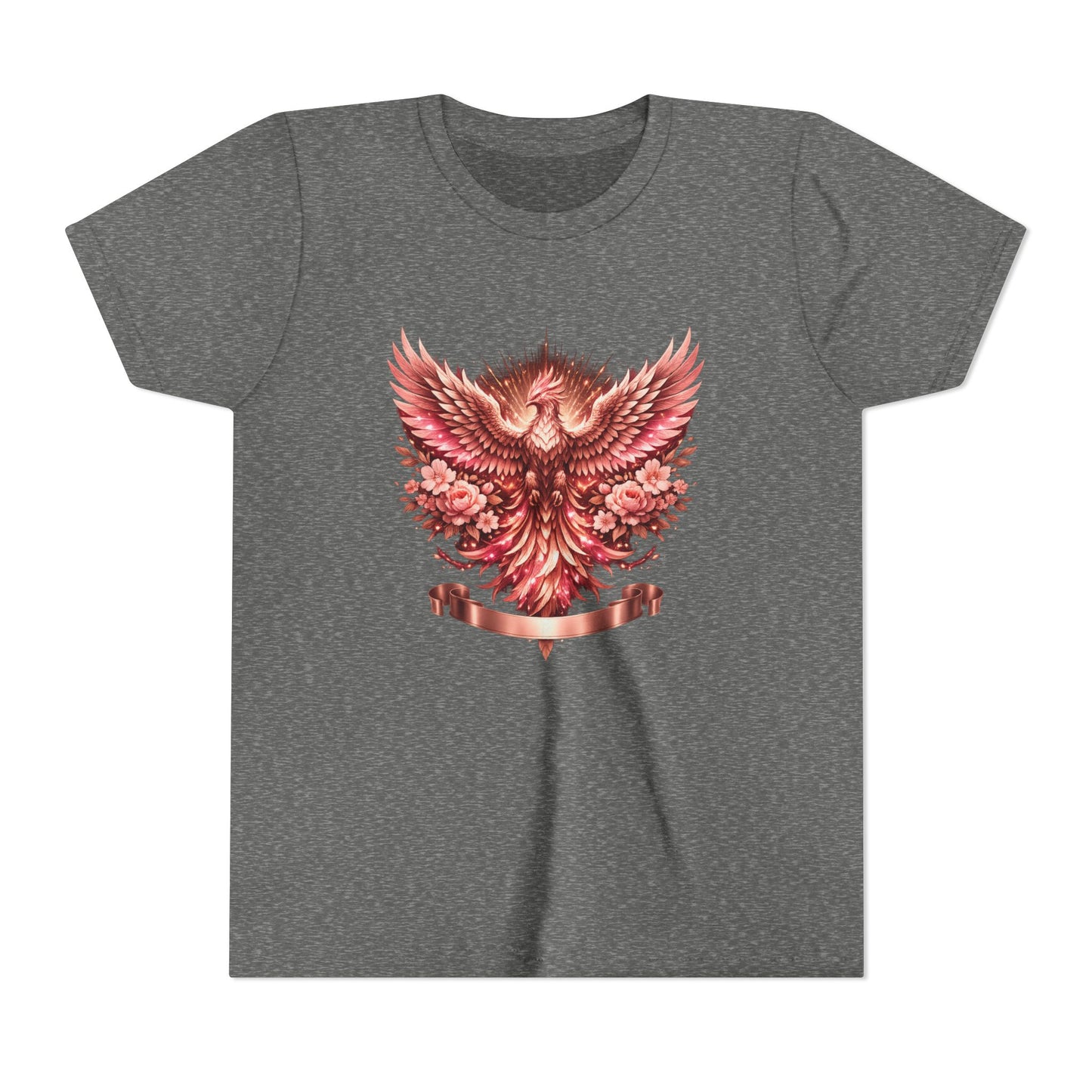 Youth Tee — Red Phoenix Graphic Kids T-Shirt