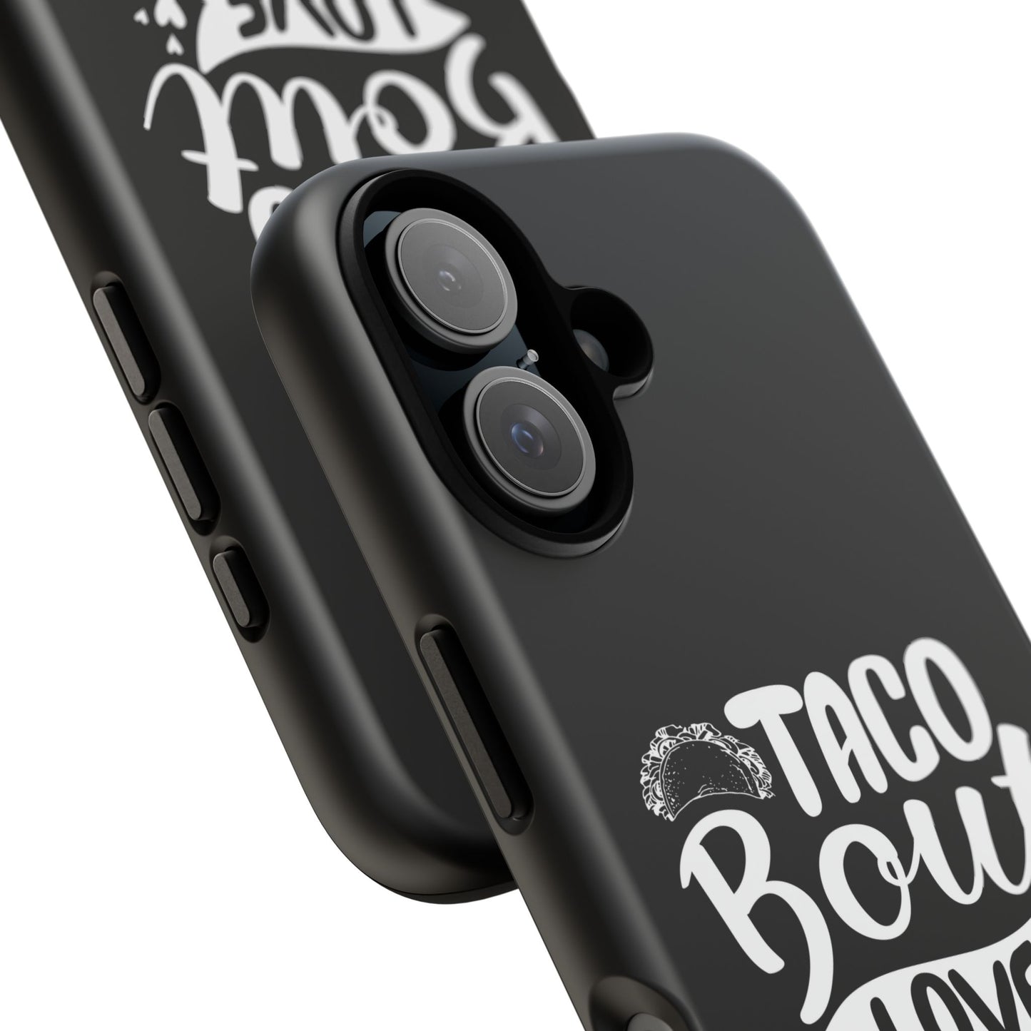 Taco Bout Love phone case | iPhone protective case, food pun design