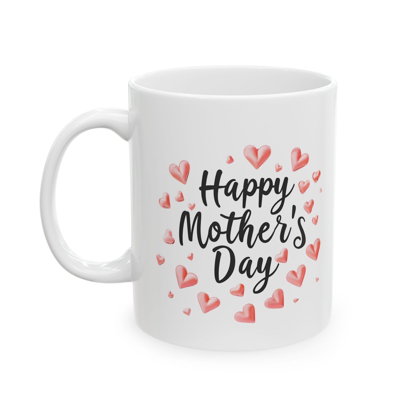 Happy Mother's Day Hearts Mug | Mother's Day Ceramic Mug