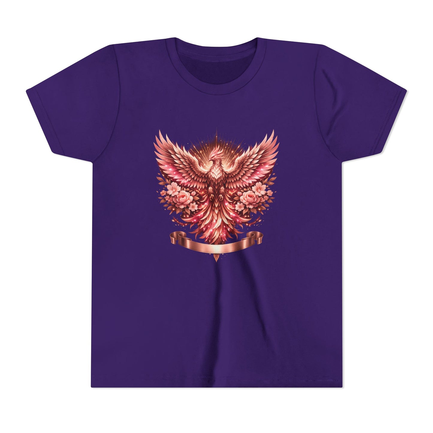 Youth Tee — Red Phoenix Graphic Kids T-Shirt
