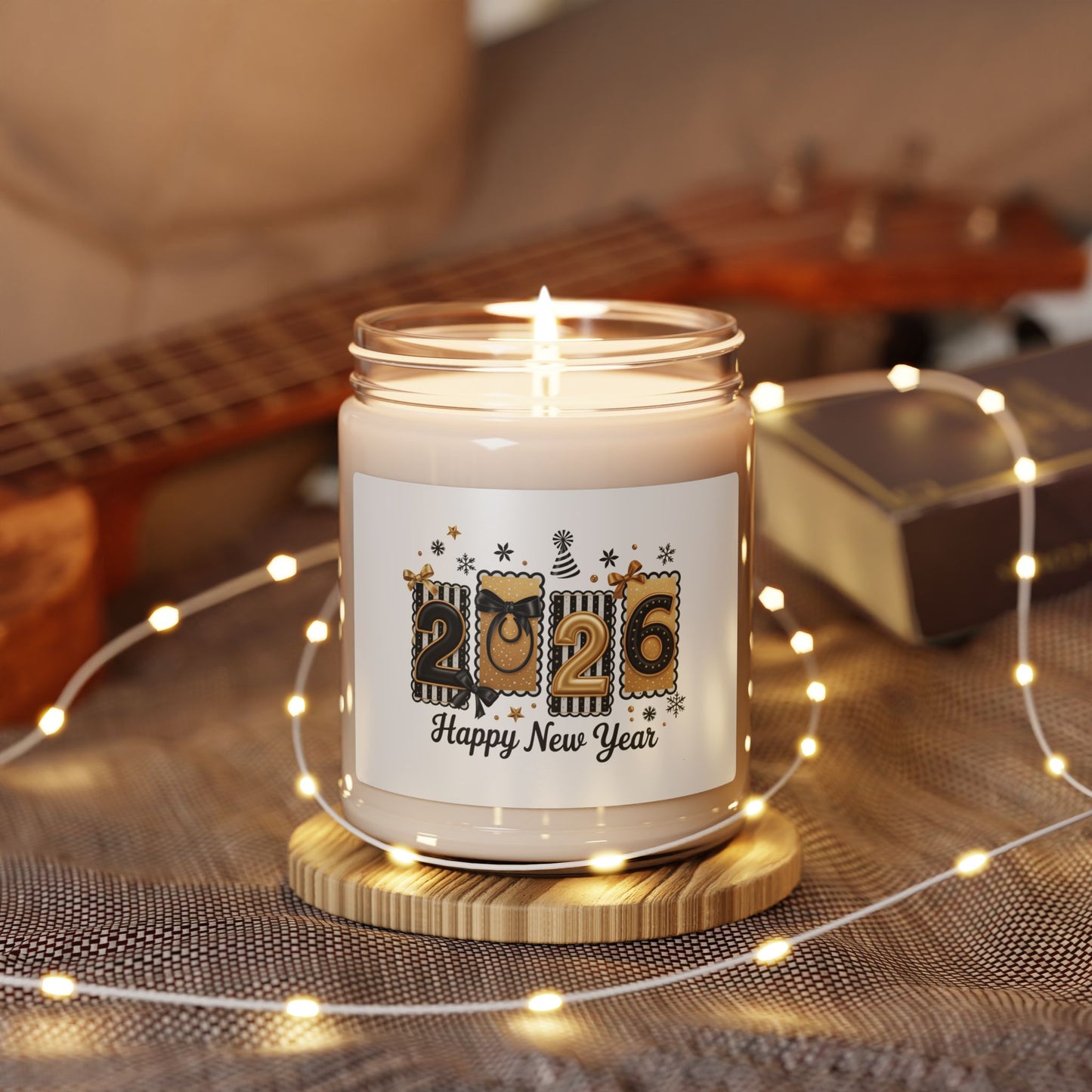 2026 New Year Celebration Candle | Scented Soy Candle 9oz