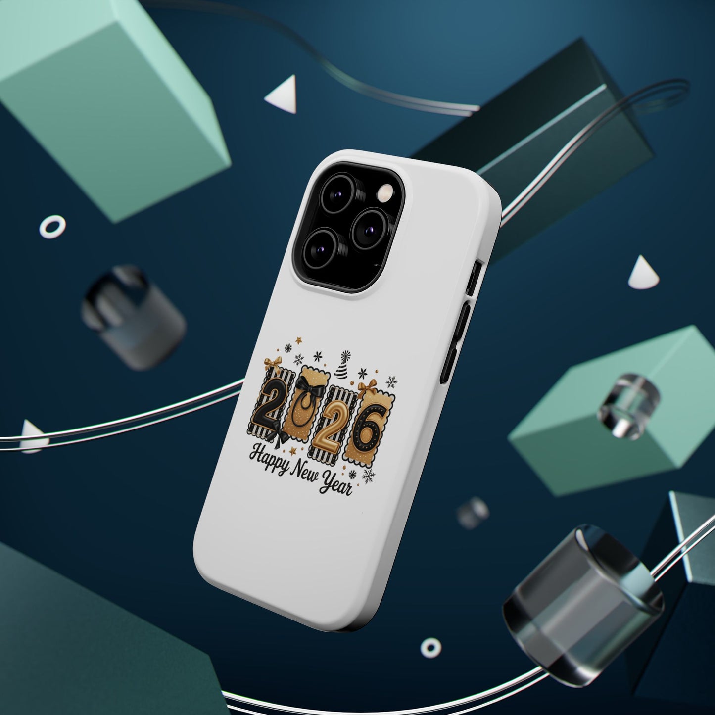2026 Happy New Year Phone Case | Magnetic Impact-Resistant Case