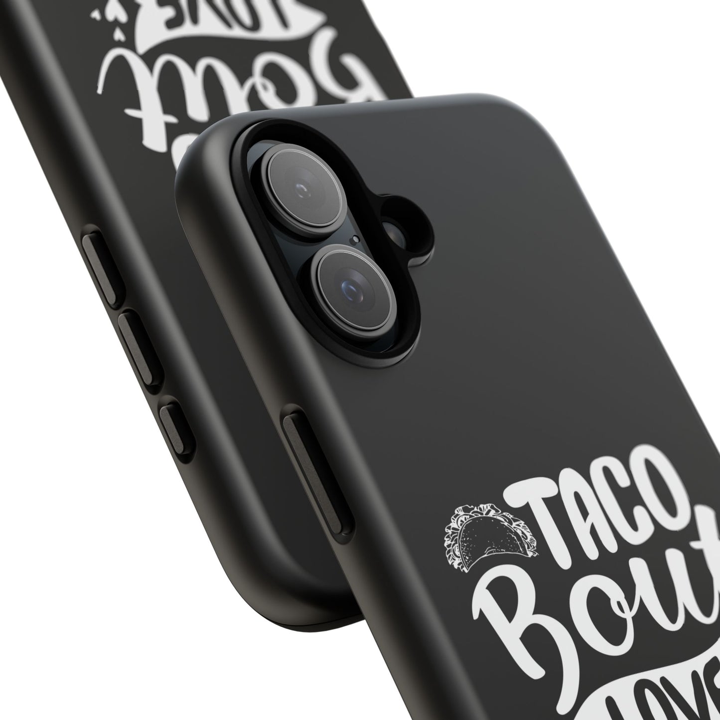 Taco Bout Love phone case | iPhone protective case, food pun design
