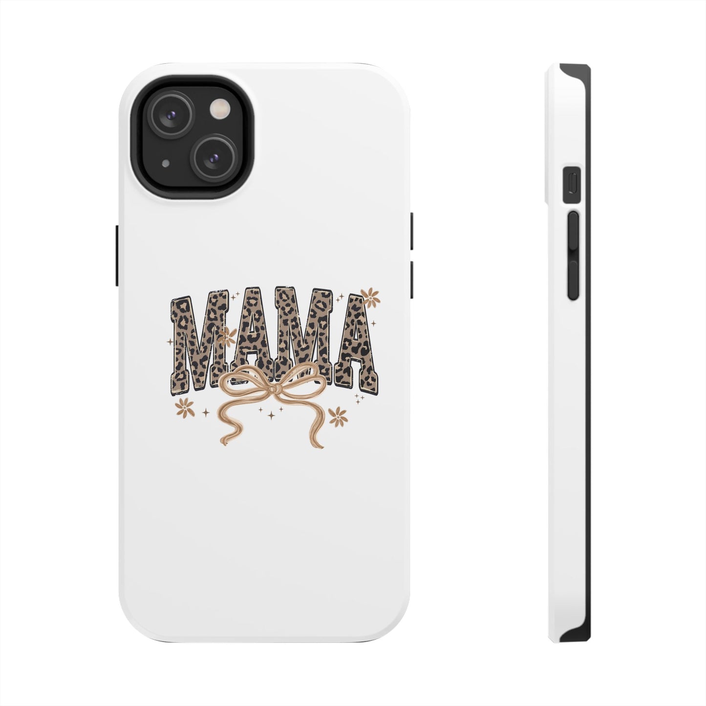 Leopard Print MAMA Phone Case | Tough Phone Case, Mama Design