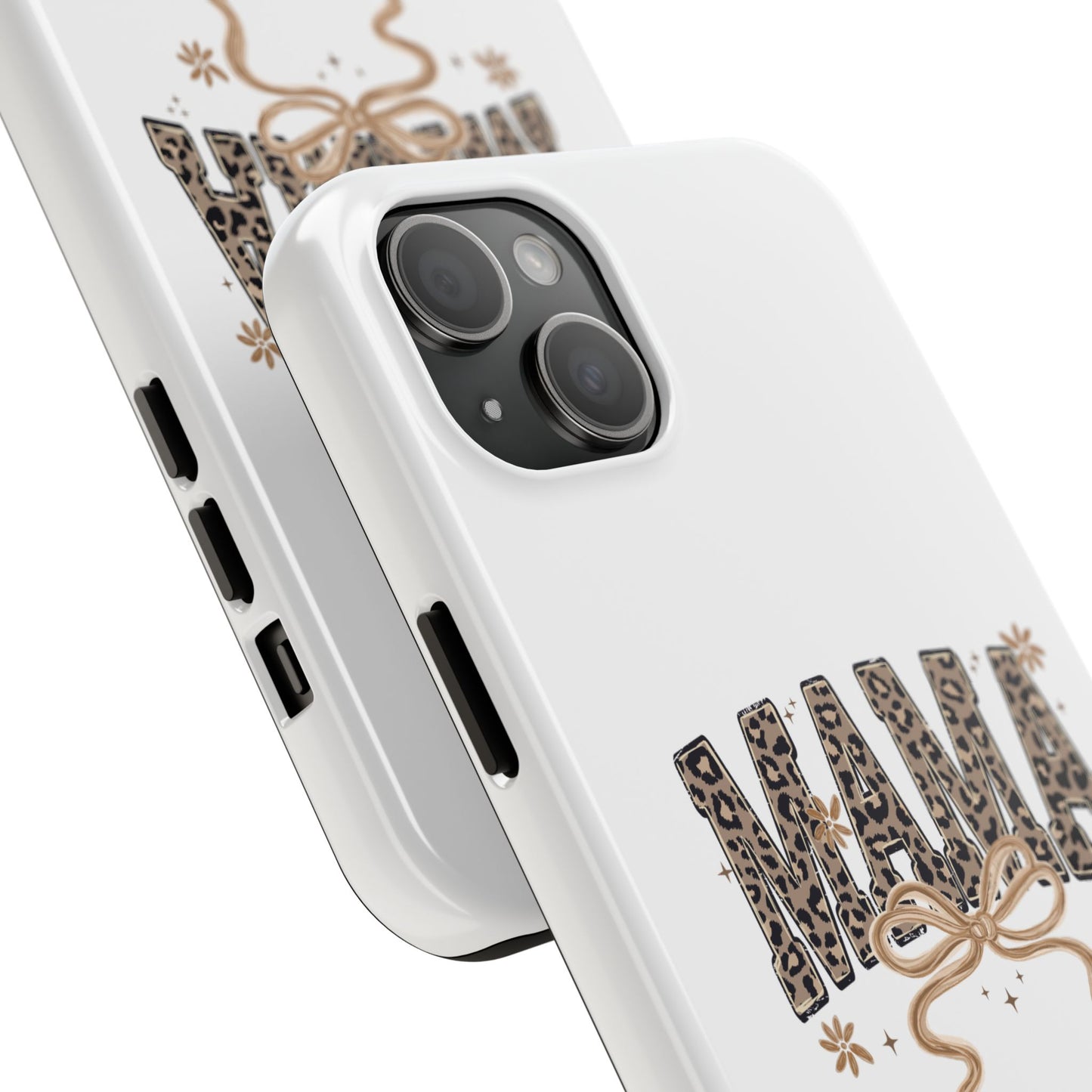 Leopard Print MAMA Phone Case | Tough Phone Case, Mama Design