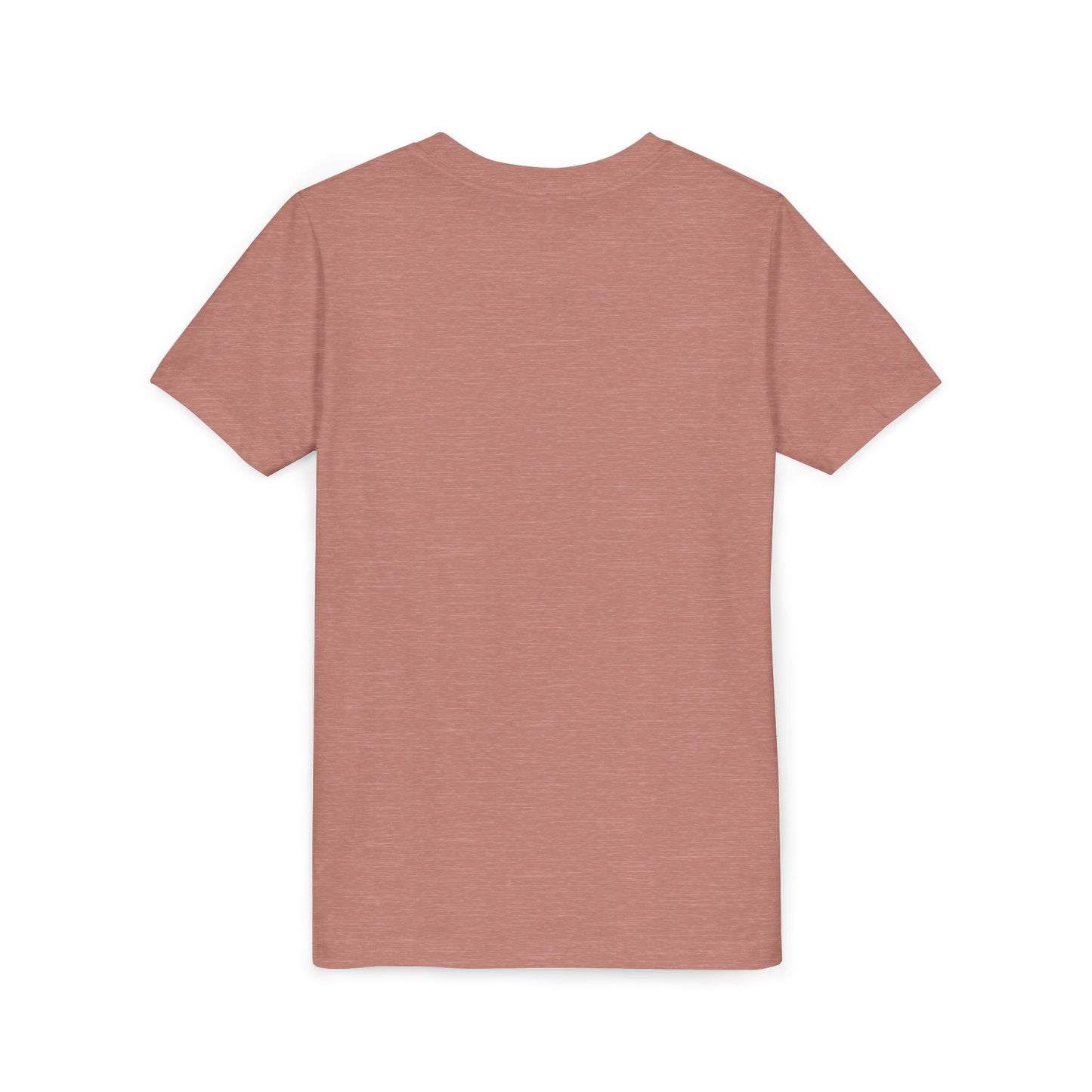 Youth Tee — Rose Gold Star with Cherry Blossom Wreath
