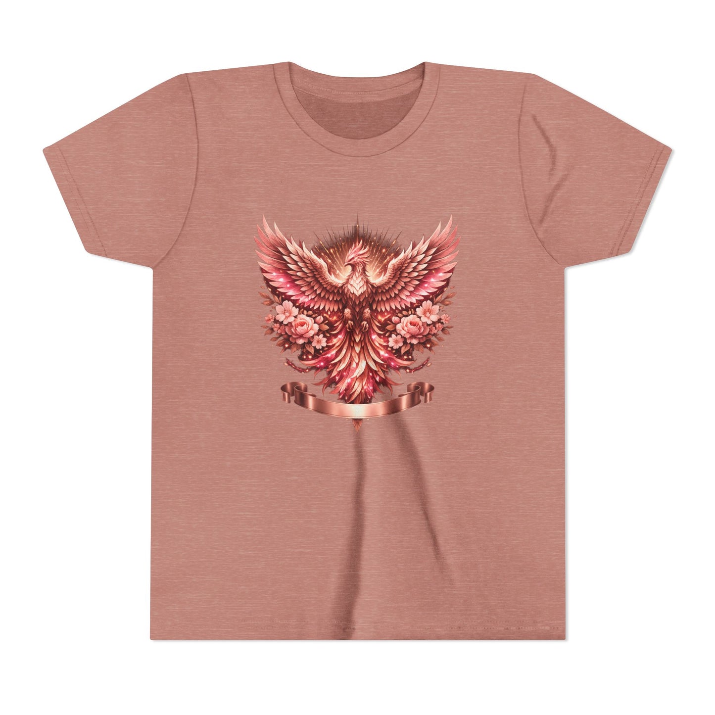 Youth Tee — Red Phoenix Graphic Kids T-Shirt