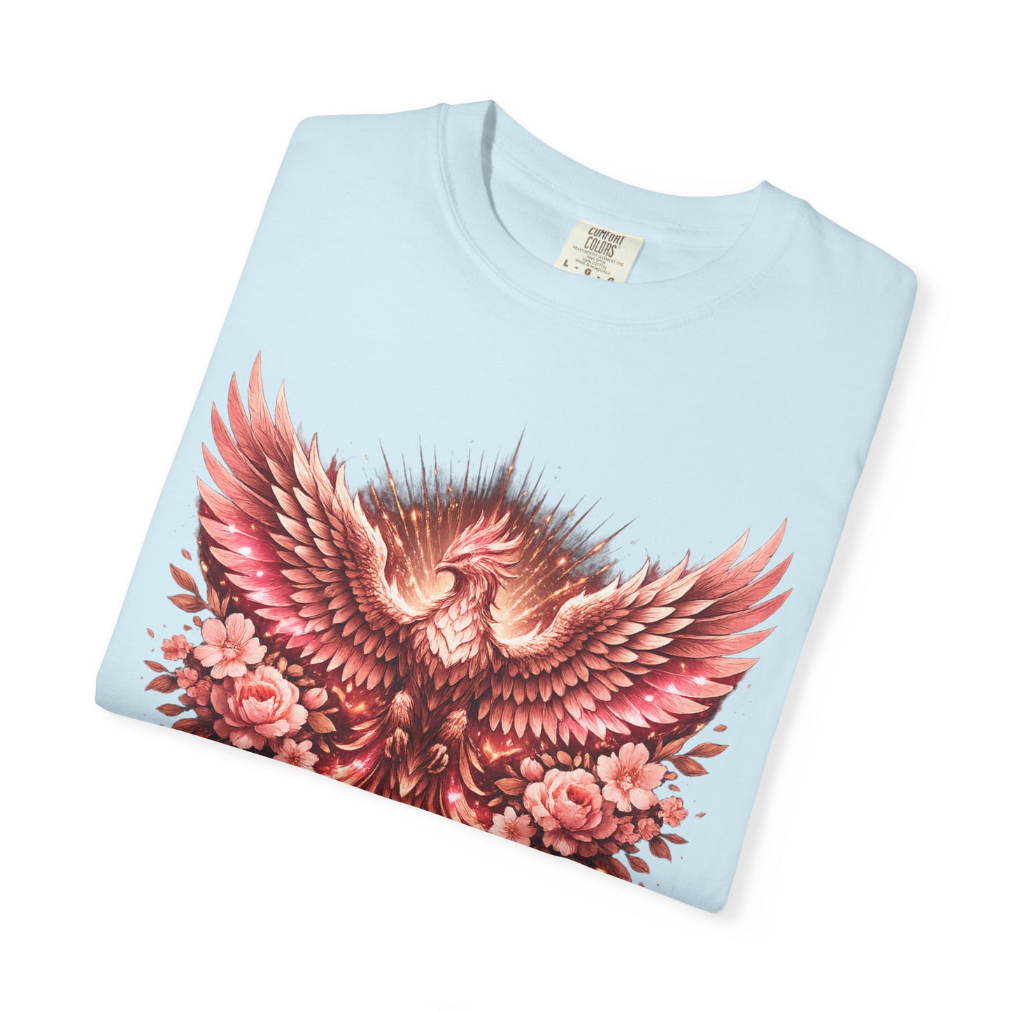 Phoenix Floral T-Shirt — Rising Phoenix Graphic Tee