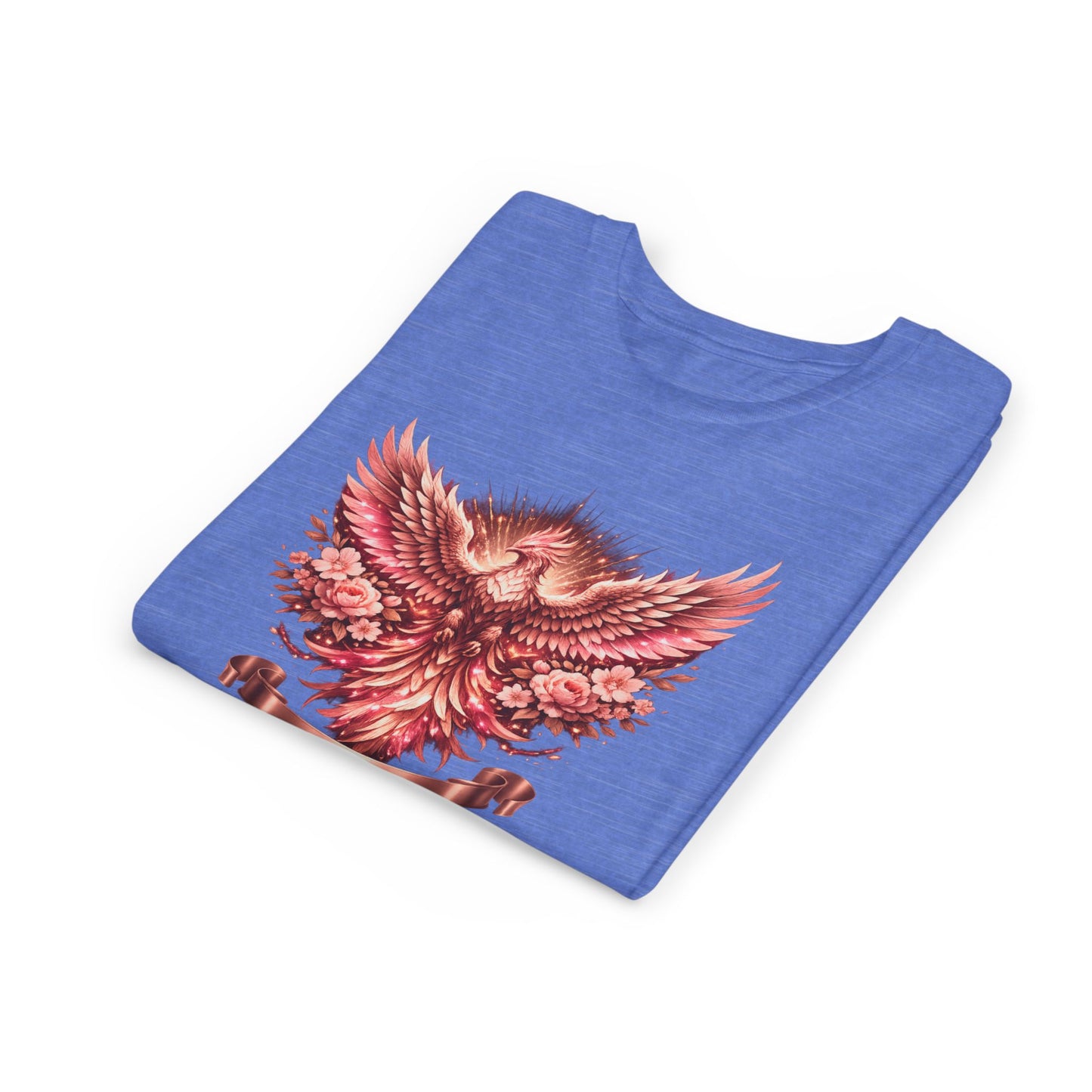 Youth Tee — Red Phoenix Graphic Kids T-Shirt