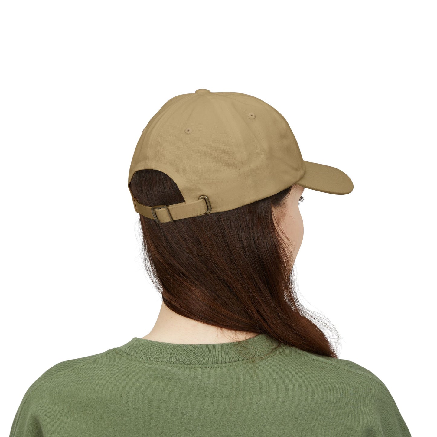 Happy Mother's Day wreath Dad Cap | floral lettering baseball hat