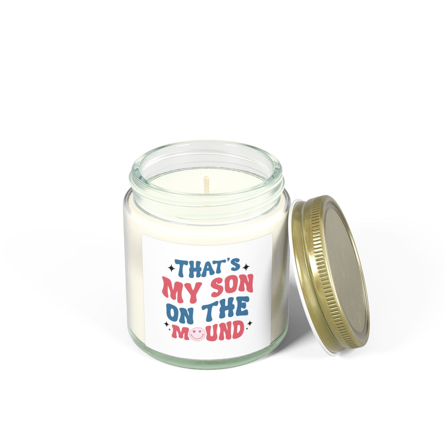 That My Son On The Mound Candle | Coconut Apricot Wax 4oz 9oz