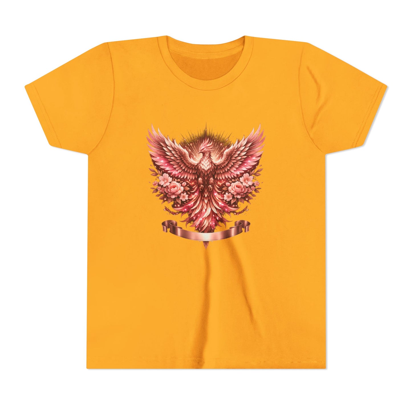 Youth Tee — Red Phoenix Graphic Kids T-Shirt