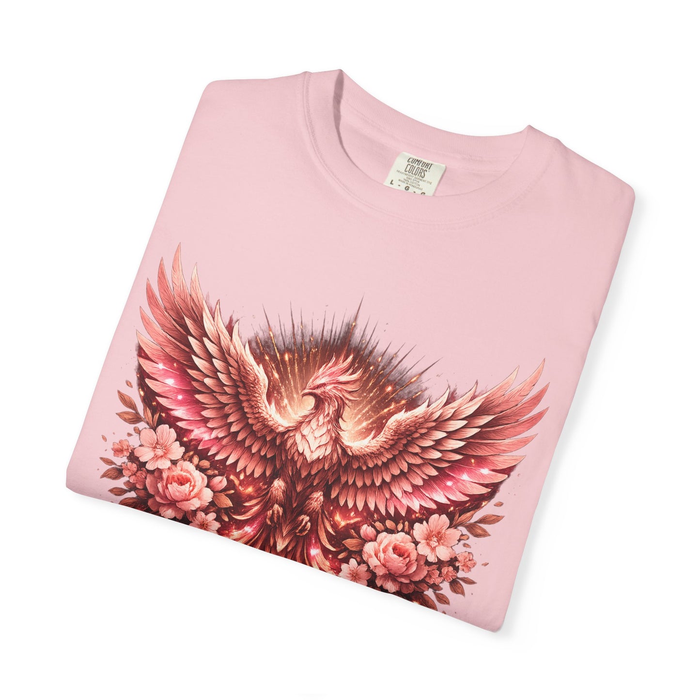 Phoenix Floral T-Shirt — Rising Phoenix Graphic Tee