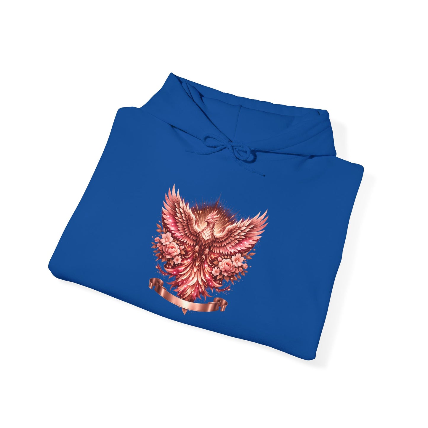 Red Phoenix Graphic Hoodie — Mythical Firebird Sweatshirt