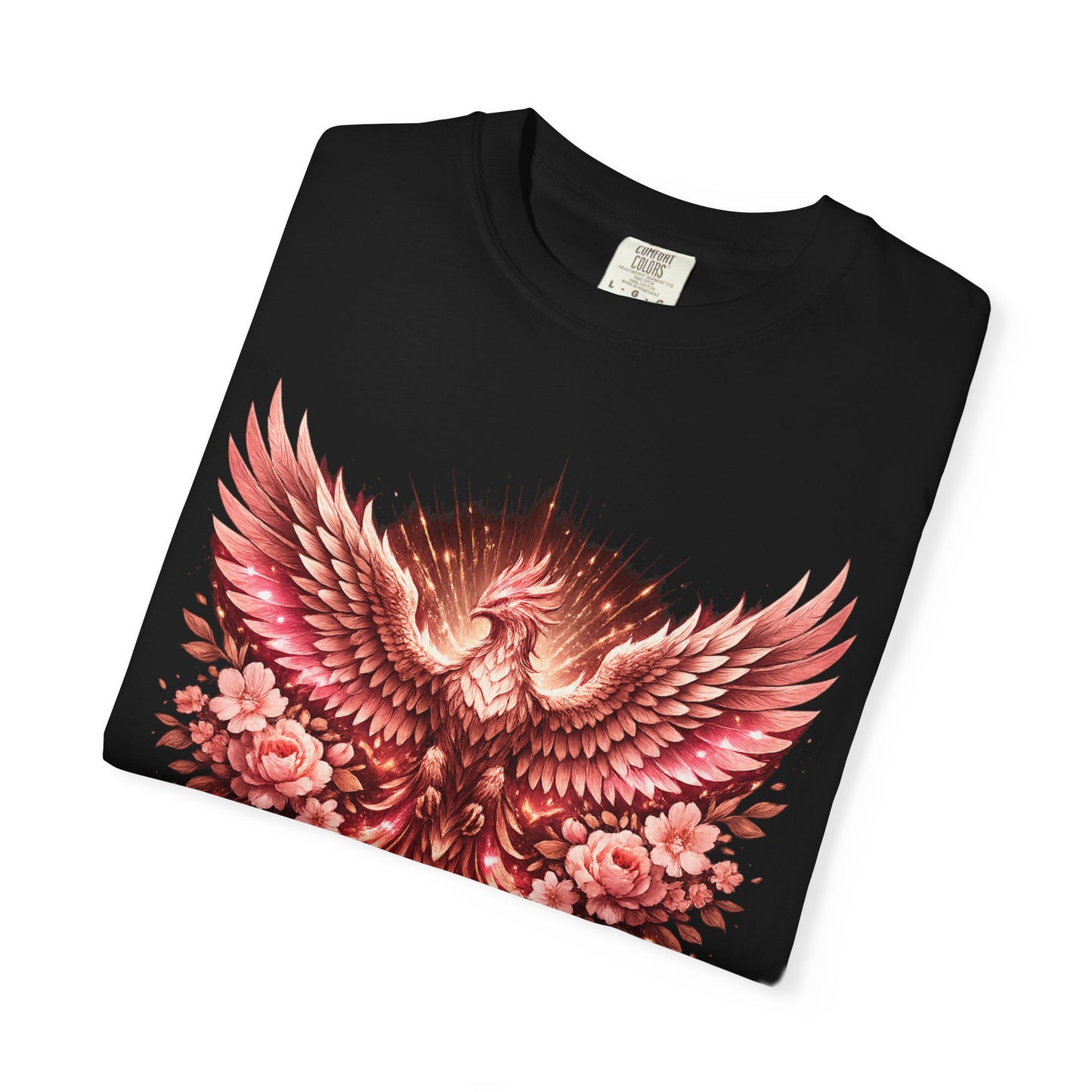 Phoenix Floral T-Shirt — Rising Phoenix Graphic Tee