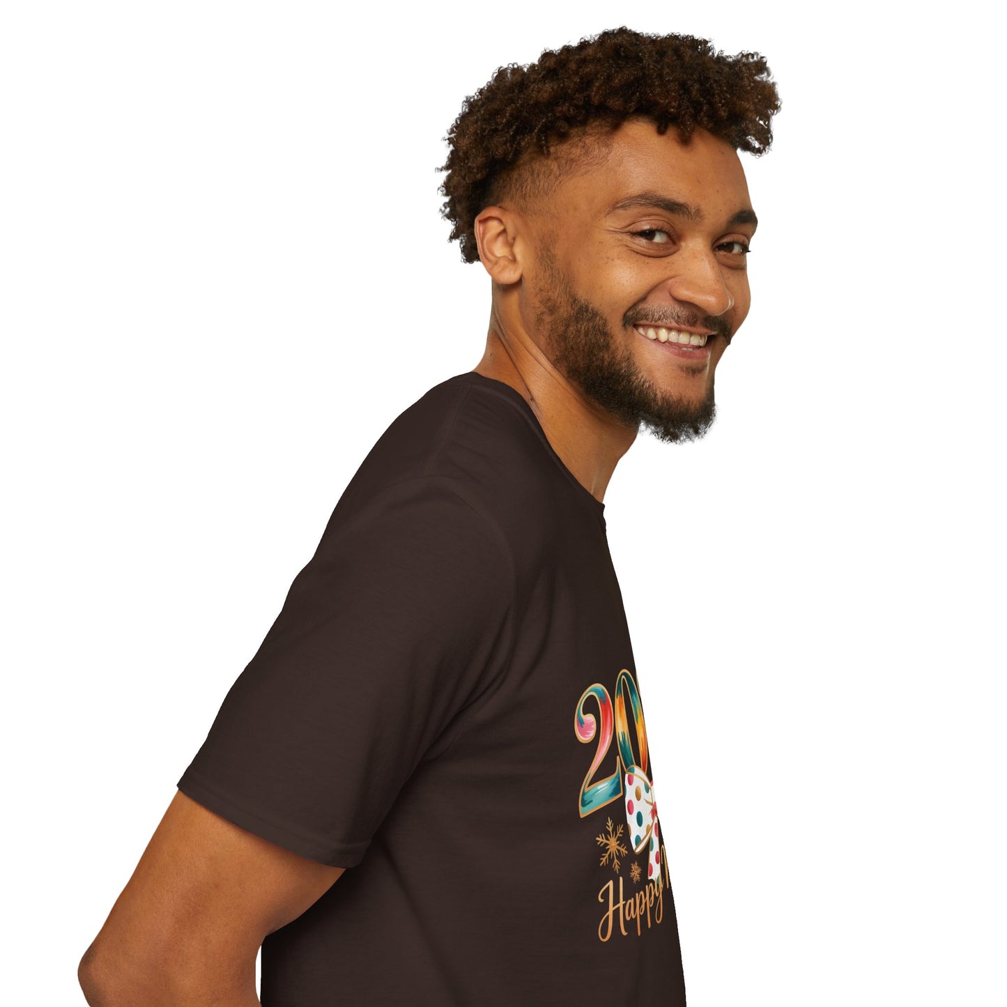 2026 Happy New Year T-Shirt — Festive Colorful Celebration Tee