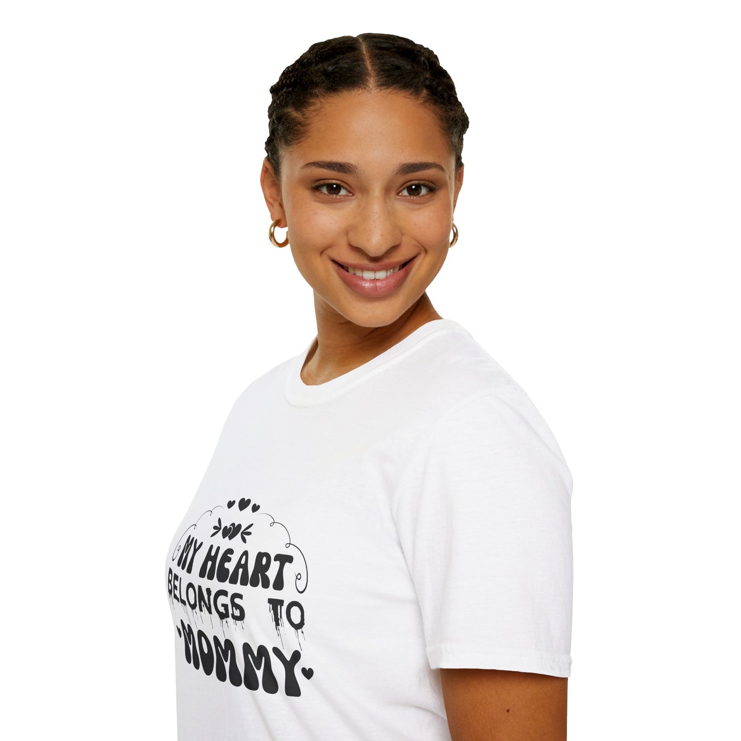 My Heart Belongs to Mommy T-Shirt — Cute Baby/Kids Mother's Day Tee