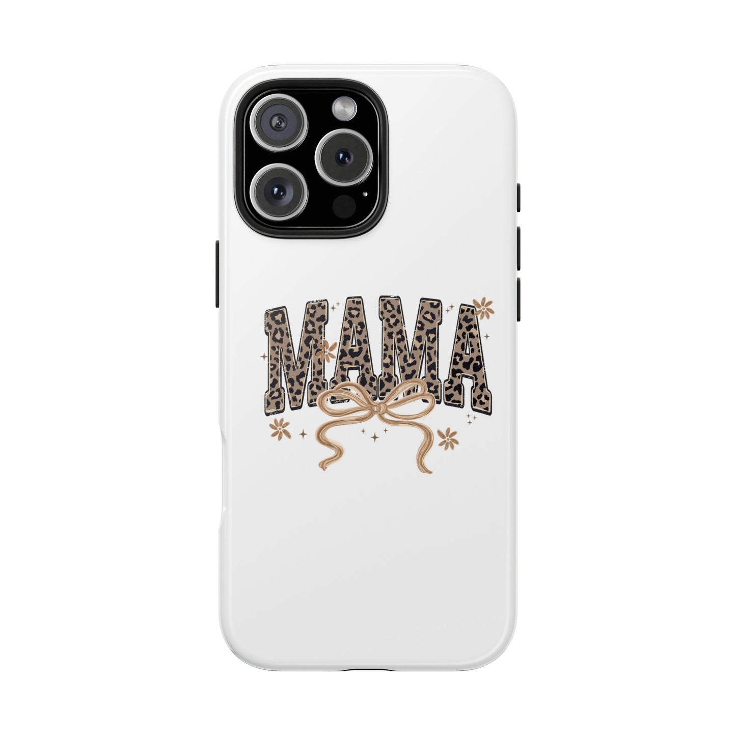 Leopard Print MAMA Phone Case | Tough Phone Case, Mama Design