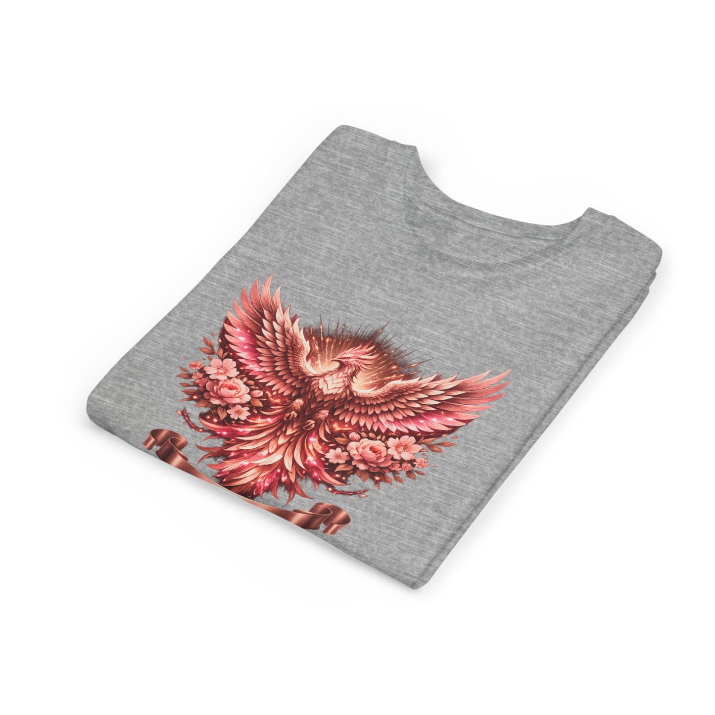 Youth Tee — Red Phoenix Graphic Kids T-Shirt