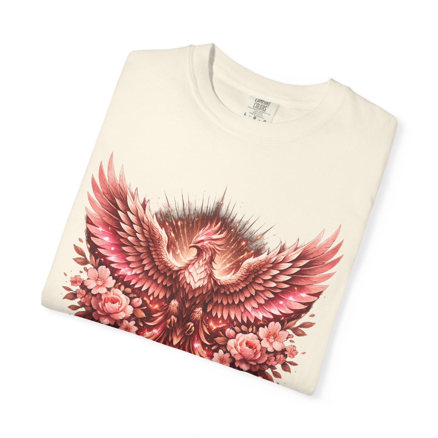 Phoenix Floral T-Shirt — Rising Phoenix Graphic Tee