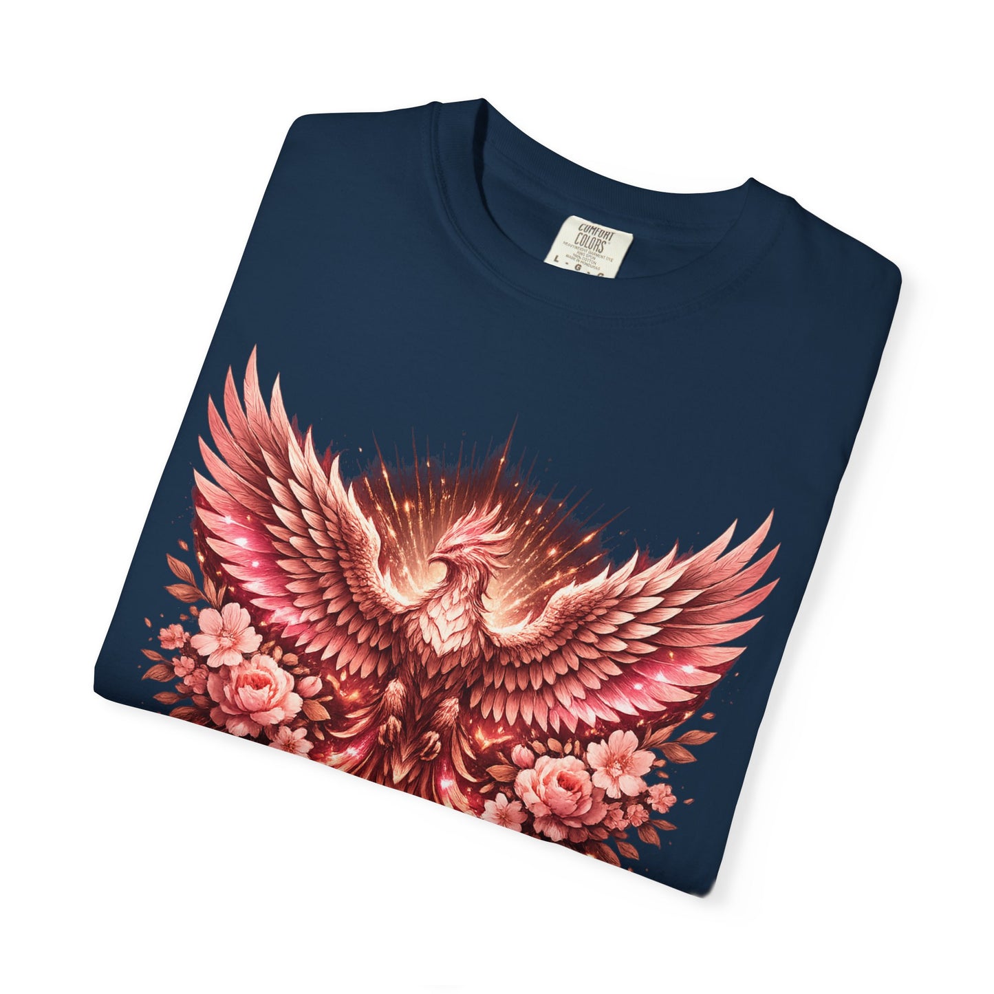 Phoenix Floral T-Shirt — Rising Phoenix Graphic Tee