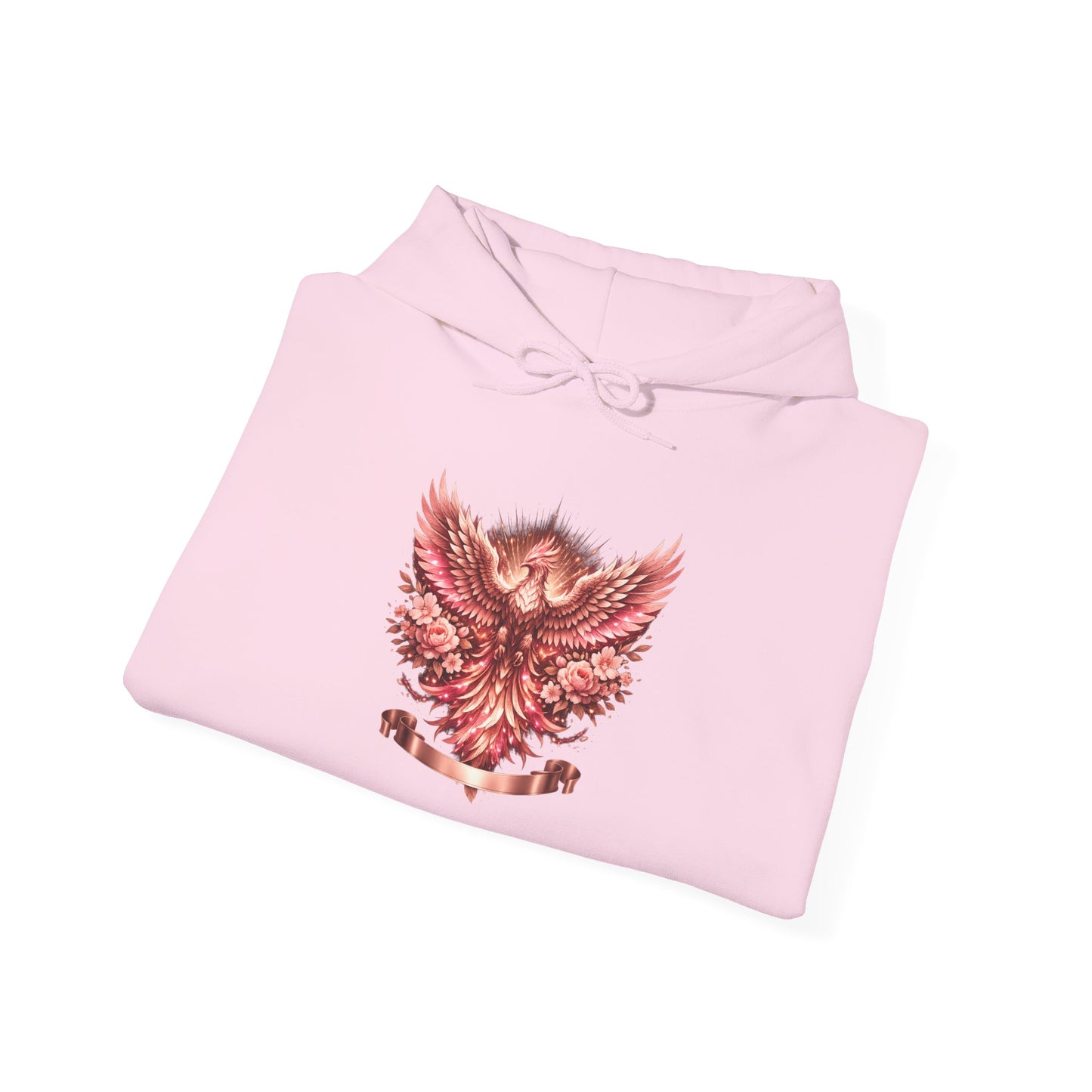 Red Phoenix Graphic Hoodie — Mythical Firebird Sweatshirt