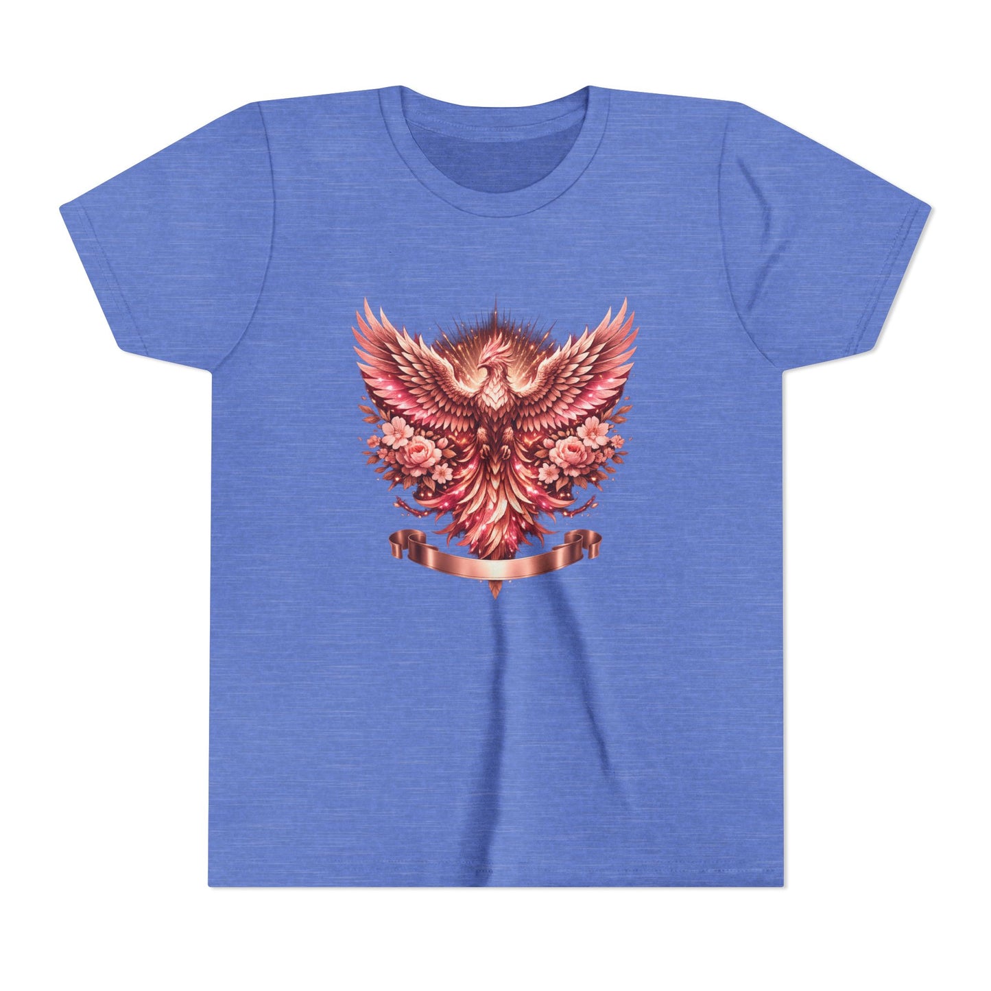Youth Tee — Red Phoenix Graphic Kids T-Shirt