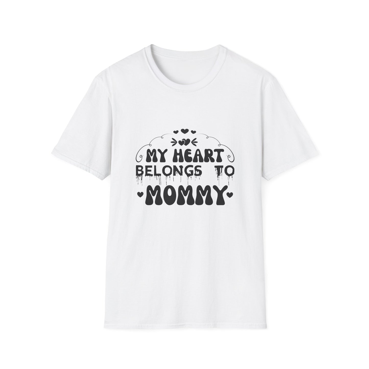 My Heart Belongs to Mommy T-Shirt — Cute Baby/Kids Mother's Day Tee