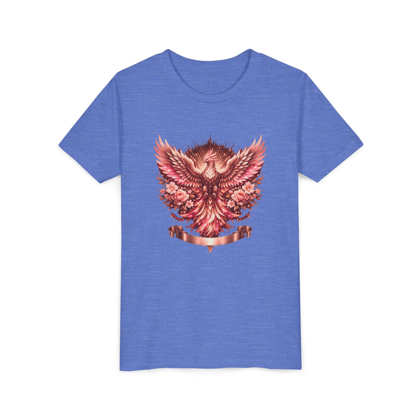 Youth Tee — Red Phoenix Graphic Kids T-Shirt