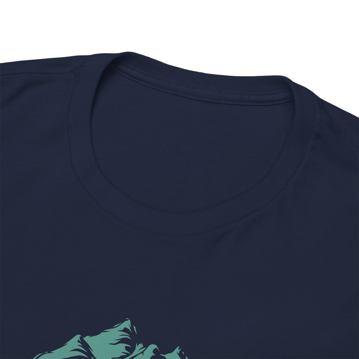 Retro Mountain Surf Tee — Vintage Sunset Waves Nature T-Shirt