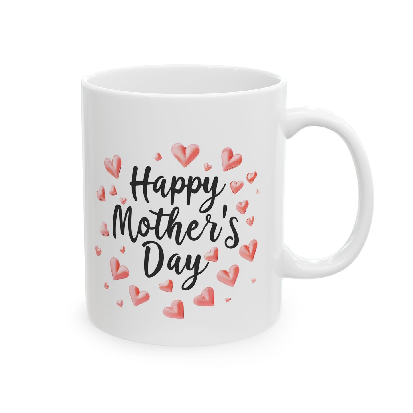 Happy Mother's Day Hearts Mug | Mother's Day Ceramic Mug
