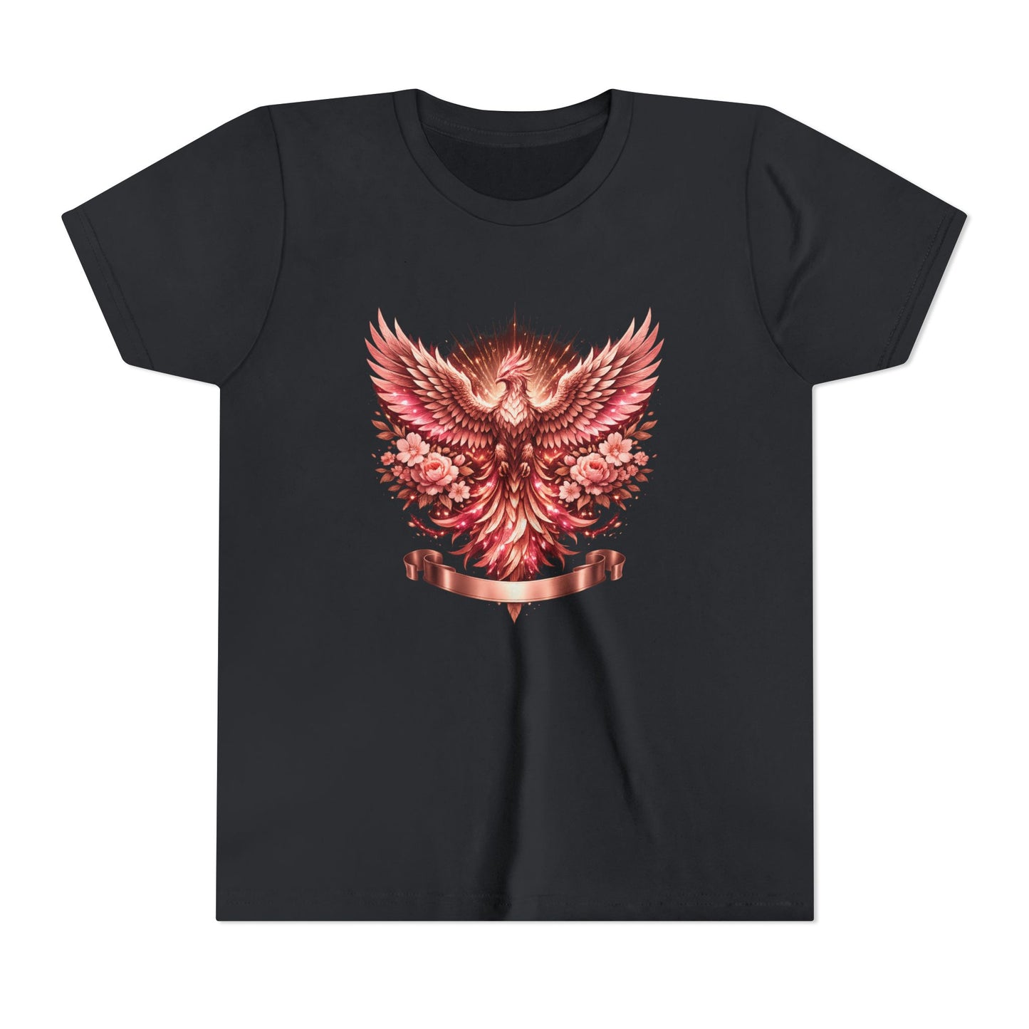 Youth Tee — Red Phoenix Graphic Kids T-Shirt