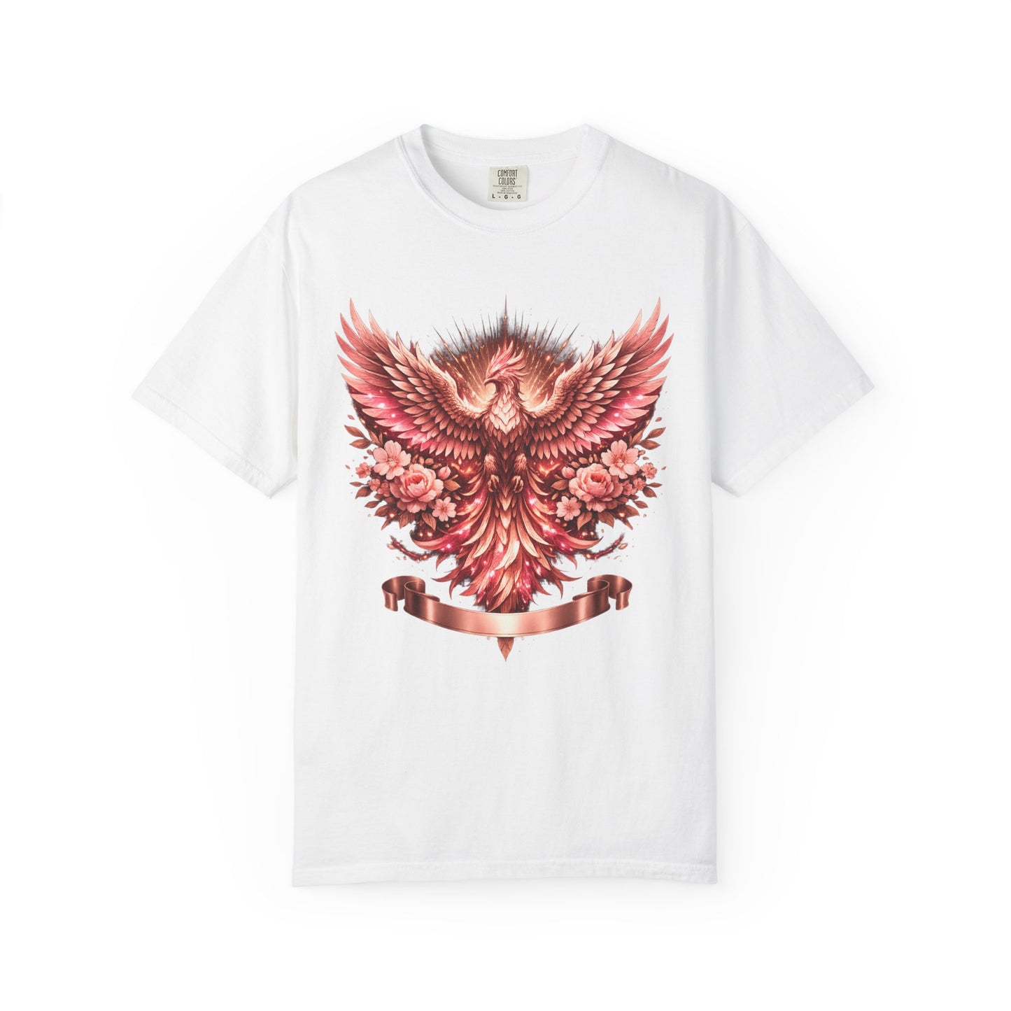 Phoenix Floral T-Shirt — Rising Phoenix Graphic Tee