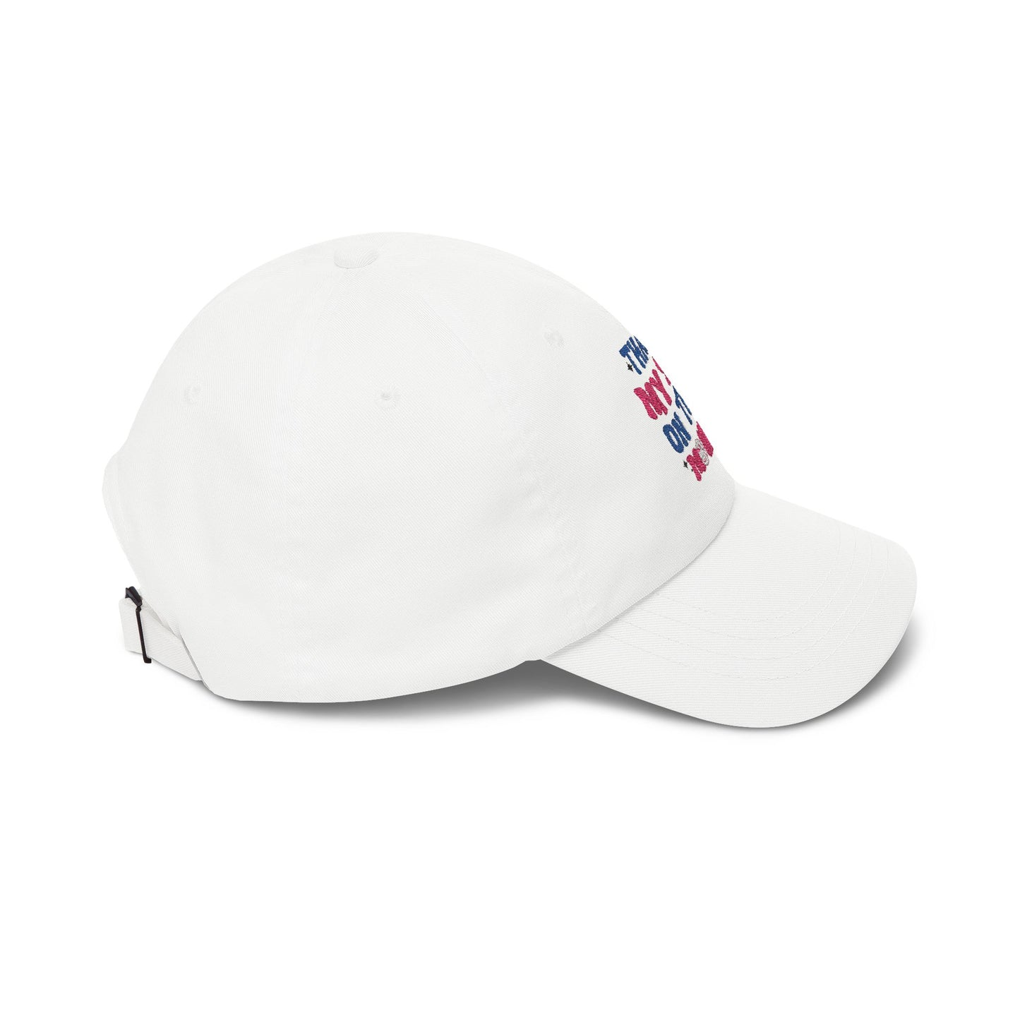 That My Son On The Mound Dad Cap | Baseball Pitcher Hat