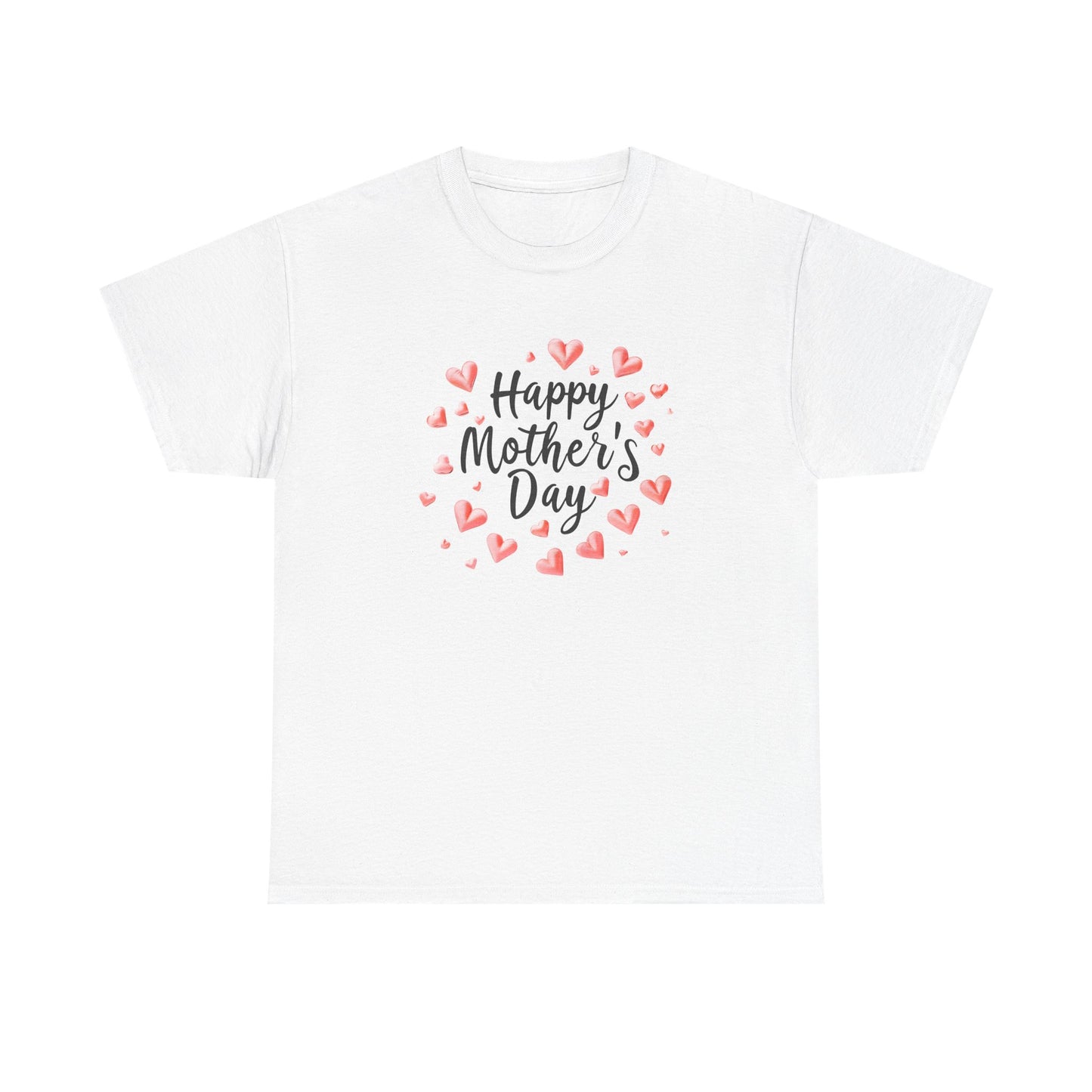 Happy Mother's Day T-Shirt — Cute Heart Wreath Mother's Day Tee