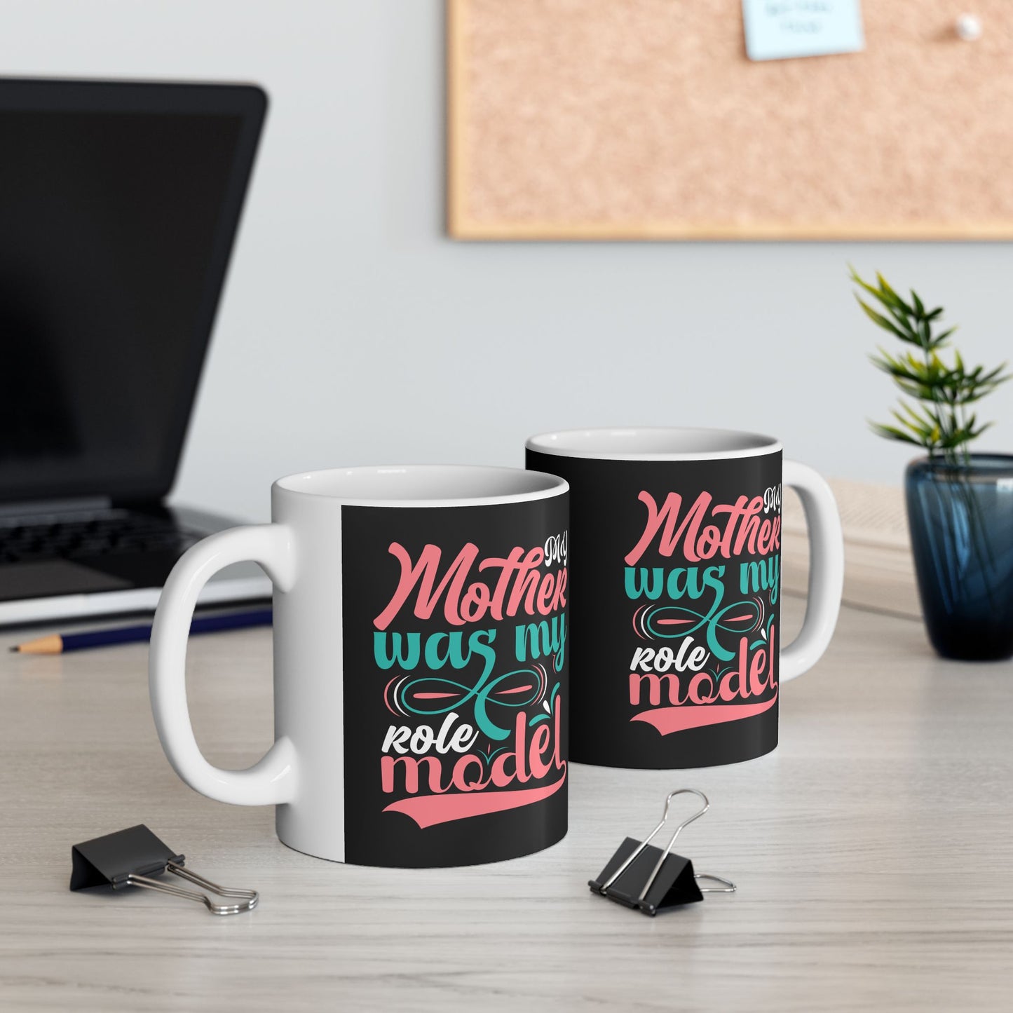 Mom Who Wore Roller Skates by Night Mug | Ceramic Coffee Cup