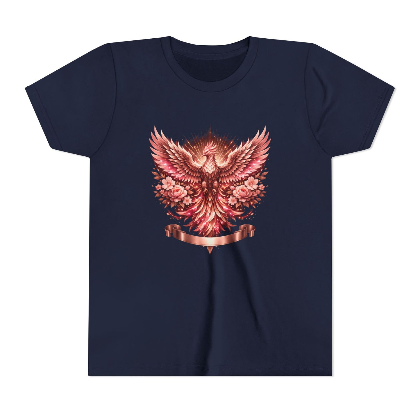 Youth Tee — Red Phoenix Graphic Kids T-Shirt