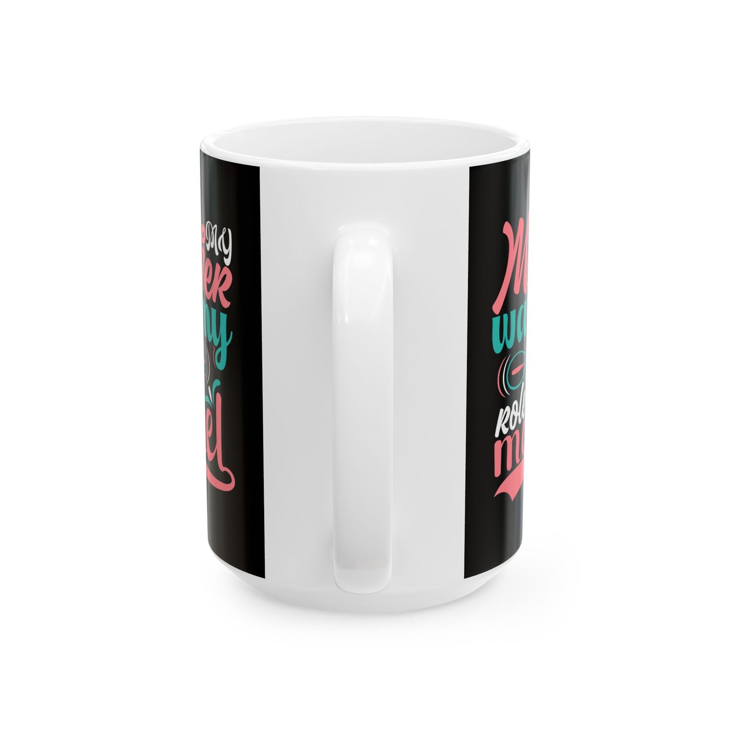 Mom Who Wore Roller Skates by Night Mug | Ceramic Coffee Cup