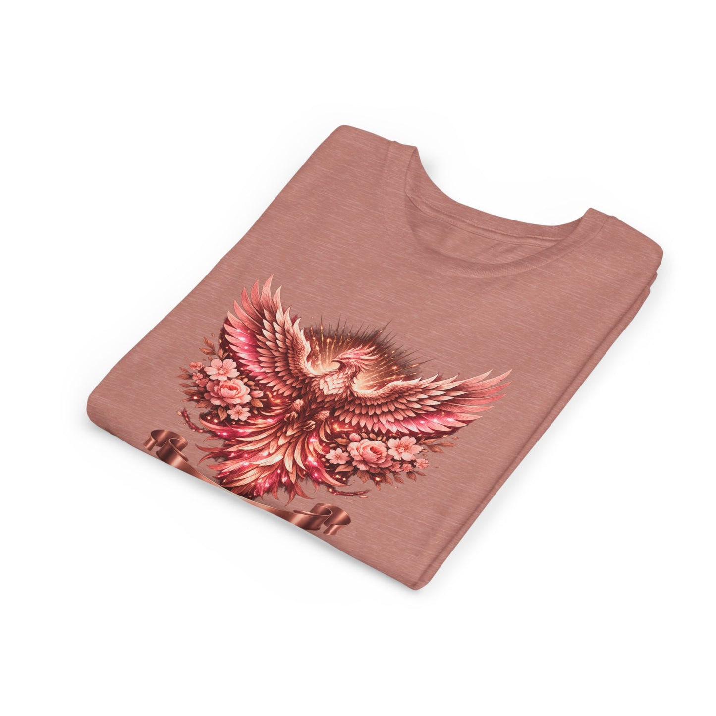 Youth Tee — Red Phoenix Graphic Kids T-Shirt
