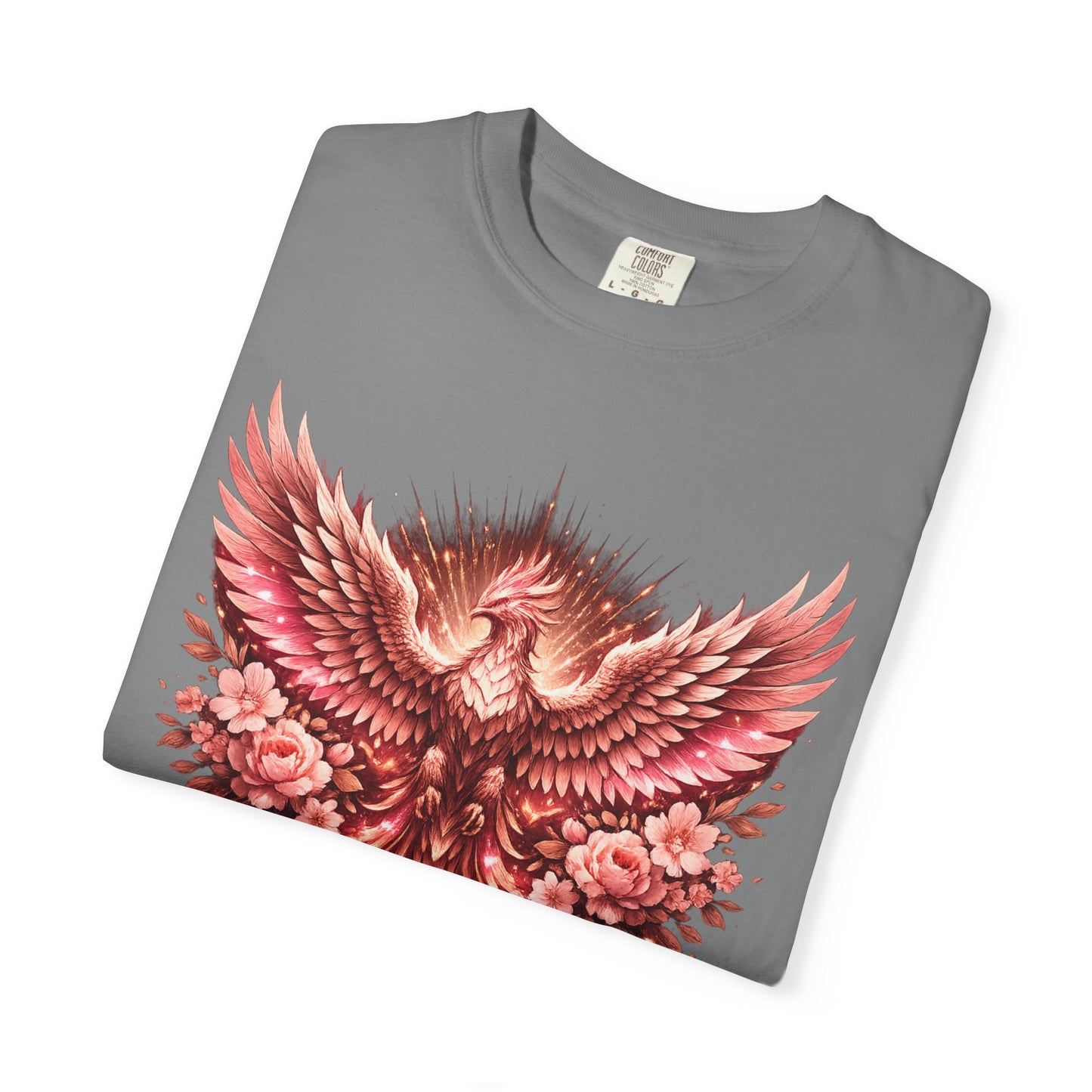 Phoenix Floral T-Shirt — Rising Phoenix Graphic Tee