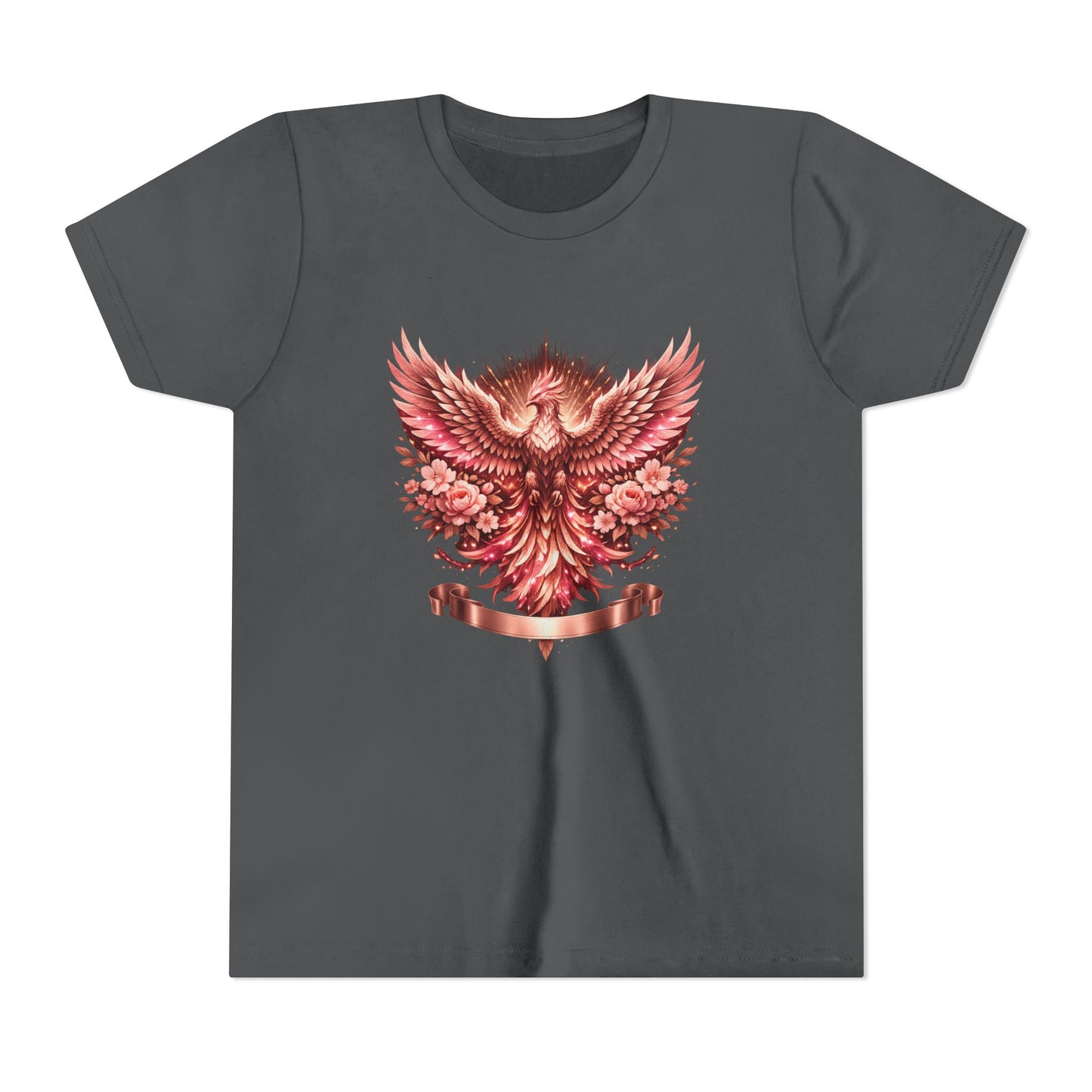 Youth Tee — Red Phoenix Graphic Kids T-Shirt